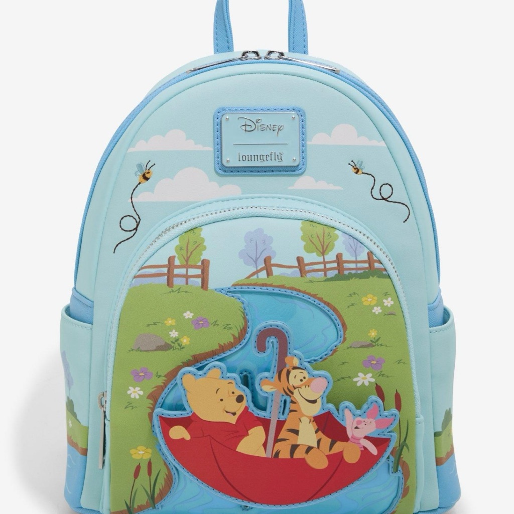 Loungefly Disney Winnie The Pooh Umbrella Scene Mini Backpack